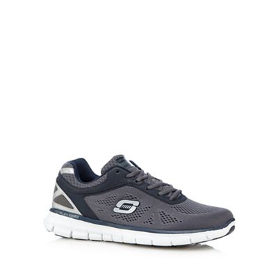 Skechers Big and tall grey 'synergy' trainers